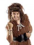 Panoplie bijoux homme des cavernes 80474 Homme cro-magnon Préhistoire