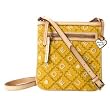 Dooney & Bourke Crossword Letter Carrier in Yellow