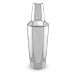 3 Piece Polished Stainless Steel Cocktail Shaker 28 oz.
