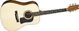 Washburn D6S Dreadnought Acoustic Guitar, Natural¹