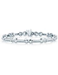 1/2 Carat Diamond Bracelet in 14K White Gold