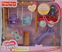 Childrens Toyshop  Toys : Loving Family Backyard Set with Bonus Feature