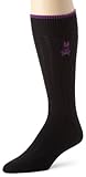 IMAGE OF Psycho Bunny Men's Sports Sock, Black/Purple, One Size