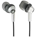 Panasonic RP-HJE300 Portable Earbud Headphones with Carrying Pouch (Black)