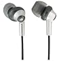 Panasonic RP-HJE300 Portable Earbud Headphones with Carrying Pouch (Black)