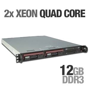 Acserva ARSX-2T5500 1U Rackmount Server by Visionman
