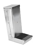 Futterspender aus Metall 6,5 x 9 x 15,5 cm