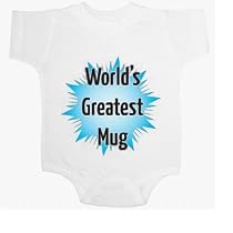 World's Greatest Mug 1 Baby Ultrasoft Onesie