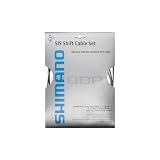 Shimano SIS40 Derailleur Cable Set with Caps, Black