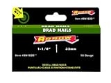 Arrow Fastener BN1820 1-1/4-Inch Steel 18 Gauge Brads