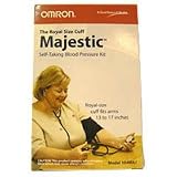 buy cheap price Omron Large Adult Self-Taking Home Blood Pressure Kit - Blue