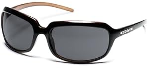 Suncloud Poppy Sunglass (Gray Polar Lens, Black)