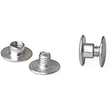 1/8 in. Aluminum Screw Posts/Chicago Screws (Qty 100 sets)