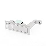 uxcell キャビネット飛行機ロック 電気キャビネットプッシュボタンロック 飛行機カムロック