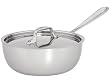 All-Clad Stainless Steel 2 Qt. Saucier With Lid