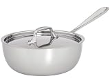 All-Clad Stainless Steel 2 Qt. Saucier With Lid