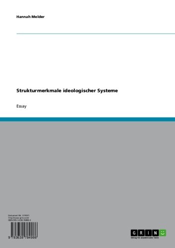 Strukturmerkmale ideologischer Systeme (German Edition)