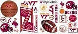Virginia Tech Hokies Peel and Stick Applique / Wall Decal Set