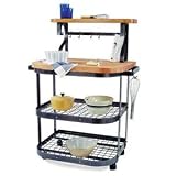 Kitchen Furniture - Bakers Cart with Grid Shelves - Enclume