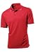 H7730 2er-Pack Hanes Golf Sport Poloshirt Kurzarm atmungsaktiv, red , Gr. L
