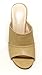 Bella Marie BEBE-01 Women's High Heel Stiletto Open Toe Dress Sandal Mules Slide