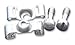 D Sub Screwlock / Slidelock, 4-40