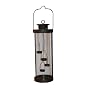 Biedermann & Sons Brown Metal Lantern-Style Tea-Light Candleholder