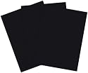 Roselle Vibrant Construction Paper, 50ct, Black (CON2591250)