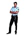 Dreamgirl Men's Prison Guard Hugh B. Guilty Costume