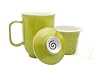 The TeaSpot Steeping Lime Mug with Infuser & Lid (16-Ounce Cup)