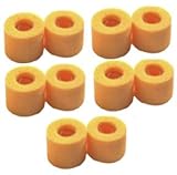 Shure PA752M Orange Foam Sleeves for E2 Earphones, Medium