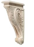Hafele Acanthus Corbel (108.05.008) 9-3/16 x 2 x 13, Resin