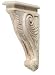 Hafele Acanthus Corbel (108.05.008) 9-3/16 x 2 x 13, Resin