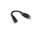 Your Cable Store 3.5mm Stereo Headphone Splitter 1 Female To 2 Male Free Shipping