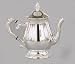ROMANTICA TEA POT - ROMANTICA COLLECTION SILVER TEA POT