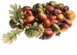 2-1/2 Ounce Package Realistic Look Artificial Autumn Acorns Table Scatters