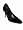 TANIA SPINELLI Velvet & Croc Pump in Brown