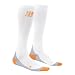 Running Compression Socks - CEP Women's Running O2 Compression Sock Size: S, Color: White