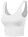 Fifth Parallel Threads FPT Basic Crop Tank Top White L