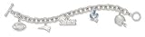 New England Patriots NFL Charm Bracelet