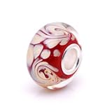 31gHezBa0XL. SL160  Sterling Silver Jewelry: Authentic 925 Silver Core Murano Glass Bead Charm Fits Pandora Bracelet