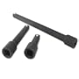 Neiko 3-Piece 1/2-Inch Drive Air Impact CrV Extension Bar - 3, 5, 10 Inch