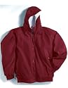 Premium Quality Men's Tall Sizes 100% Toughlan Nylon Bay Watch Jacket - Maroon