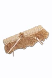 Beaded Organza Bridal Garter