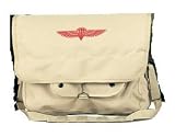 Khaki Israeli Paratrooper Shoulder Bag w/Emblem