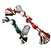 Red Rover rope toys with tennis balls are machine washable (fantastic for those slobbery dogs plus clean up after a play in the park) and made with non-toxic, pressureless tennis balls for safety and durability. Our rope is tough and lasts longer. Warning Signals: Check with your doctor before you take any dietary supplement, including vitamins and minerals. If your doctor starts you on a supplement, watch for warning signals that could indicate problems: stomach discomfort, pain, headache, rashes, or even vague symptoms like tiredness, dizziness, or lethargy. Ingredients: The puncture resistant tennis balls last longer and are non-toxic. And, the premium quality rope doesnt include any "junk filler yarns" like some rope toys. That means theyre extra tough! UPC: 780872072083 Caution: Pregnant or lactating women, diabetics, hypoglycemics, and people with known medical conditions and/or taking drugs should consult with a licensed physician and/or pharmacist prior to taking dietary supplements. Disclaimer: These statements have not been evaluated by the Food and Drug Administration. This product is not intended to diagnose, treat, cure or prevent any disease.