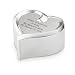 Personalized Ribbon Heart Jewelry Box Gift