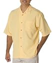 Cubavera Mens Shadow Box Camp Shirt Bowling (C5402) - 10 Amazing Colors