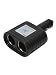 1 into 2 Cigar Lighter Socket Adaptor - 12 and 24 volt
