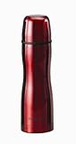 Farberware 18 oz Red Flask with Stainless Steel Interior